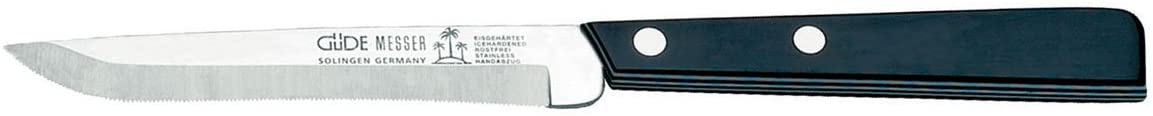 Güde Solingen Universal Knife Large Black / White Handle, Knife – German Quality, Robust – Sharp – Forged – High Quality