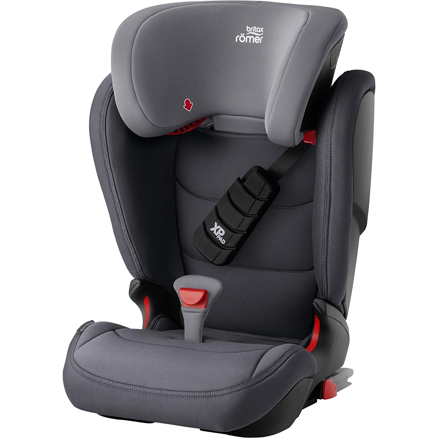 Britax Römer Kidfix Z-Line Child Seat, 15-36 kg, Group 2/3, 3.5 to 12 Years, Storm Grey