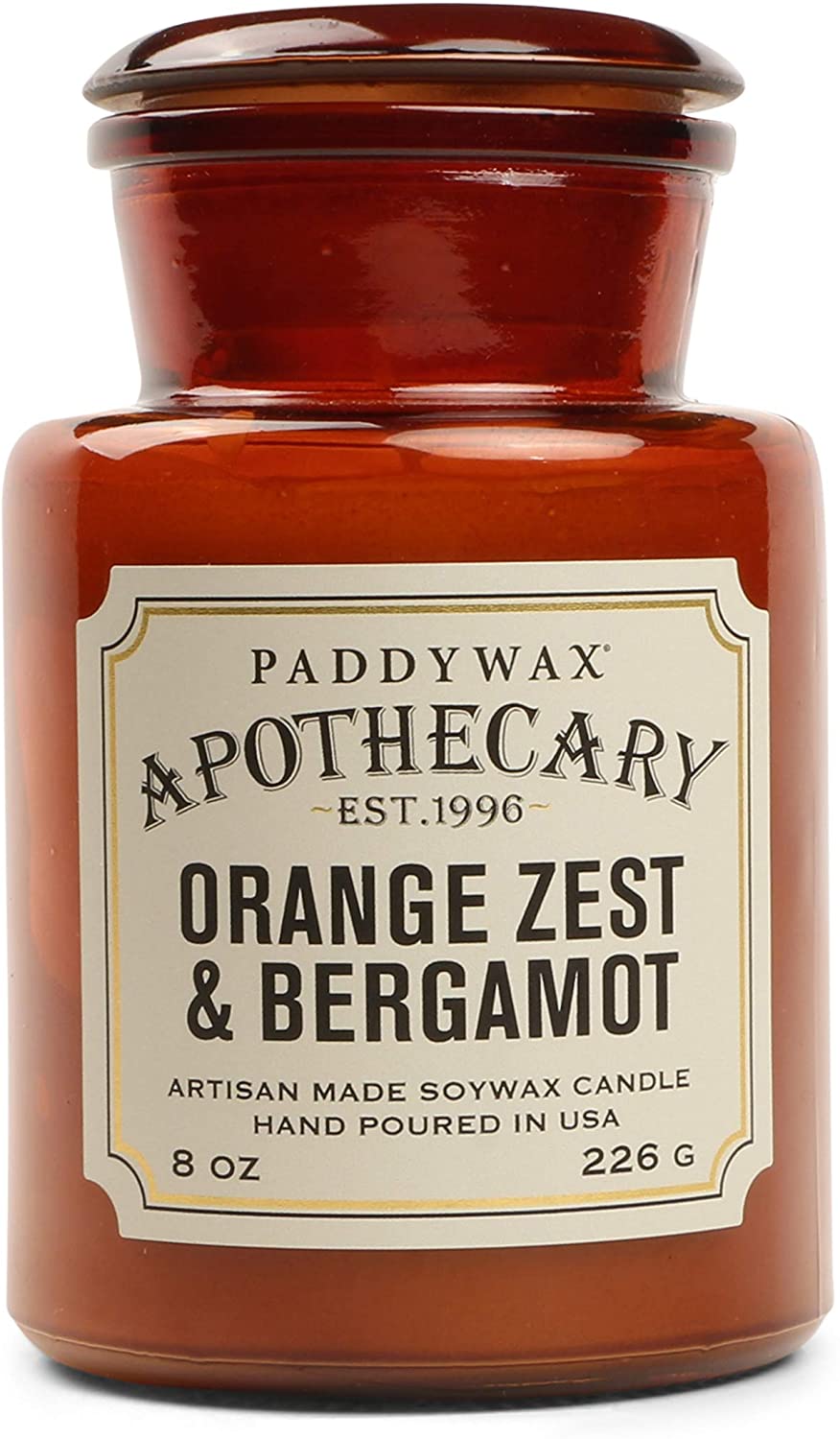 Paddywax Apothecary 6x Collection Jar Candle, Sea Salt/Sage, 8 oz, 227 g