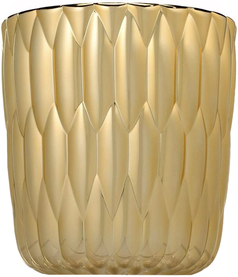 Cartel 1228GG Vase Jelly Metallized, 25 x 23.5 cm, Gold