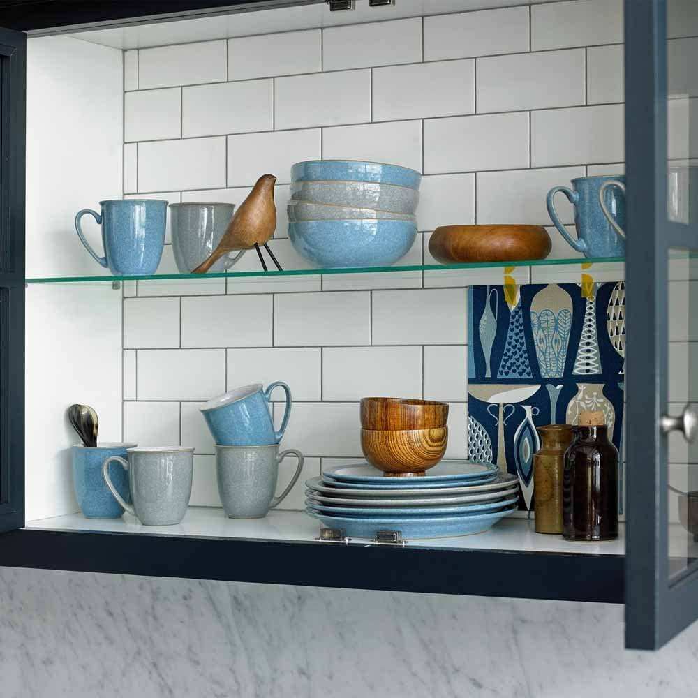 Denby Elements 4-Piece Dinner Plate Set