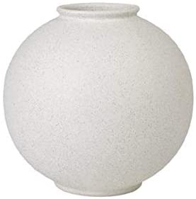 Blomus 65723 Rudea, Peat, Ceramic Vase – Height 24 cm, Ø 14.5 cm