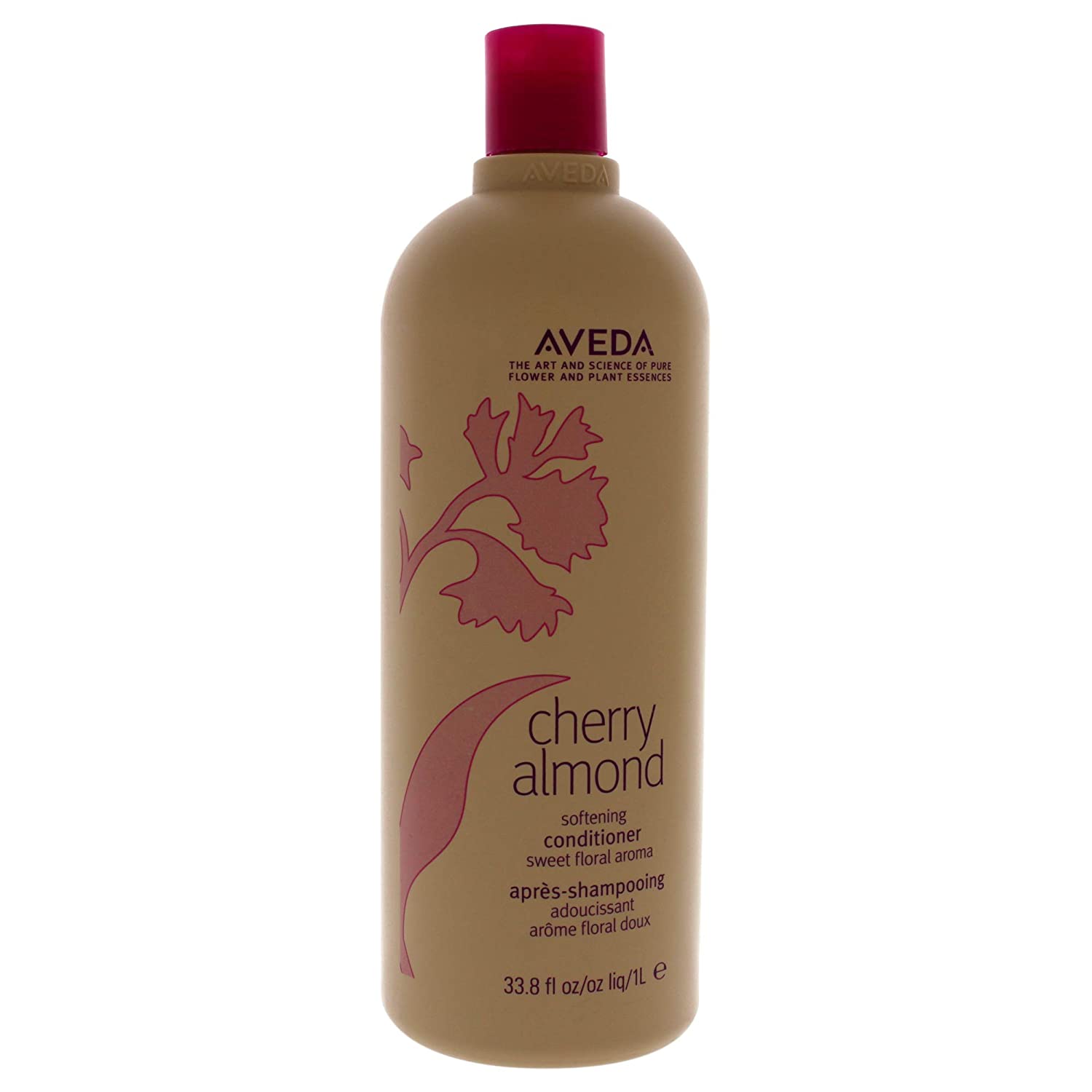 AVEDA Cherry Almond Conditioner 1000 ml Detangling Care with Cherry Blossom Extract for Weightless Hair