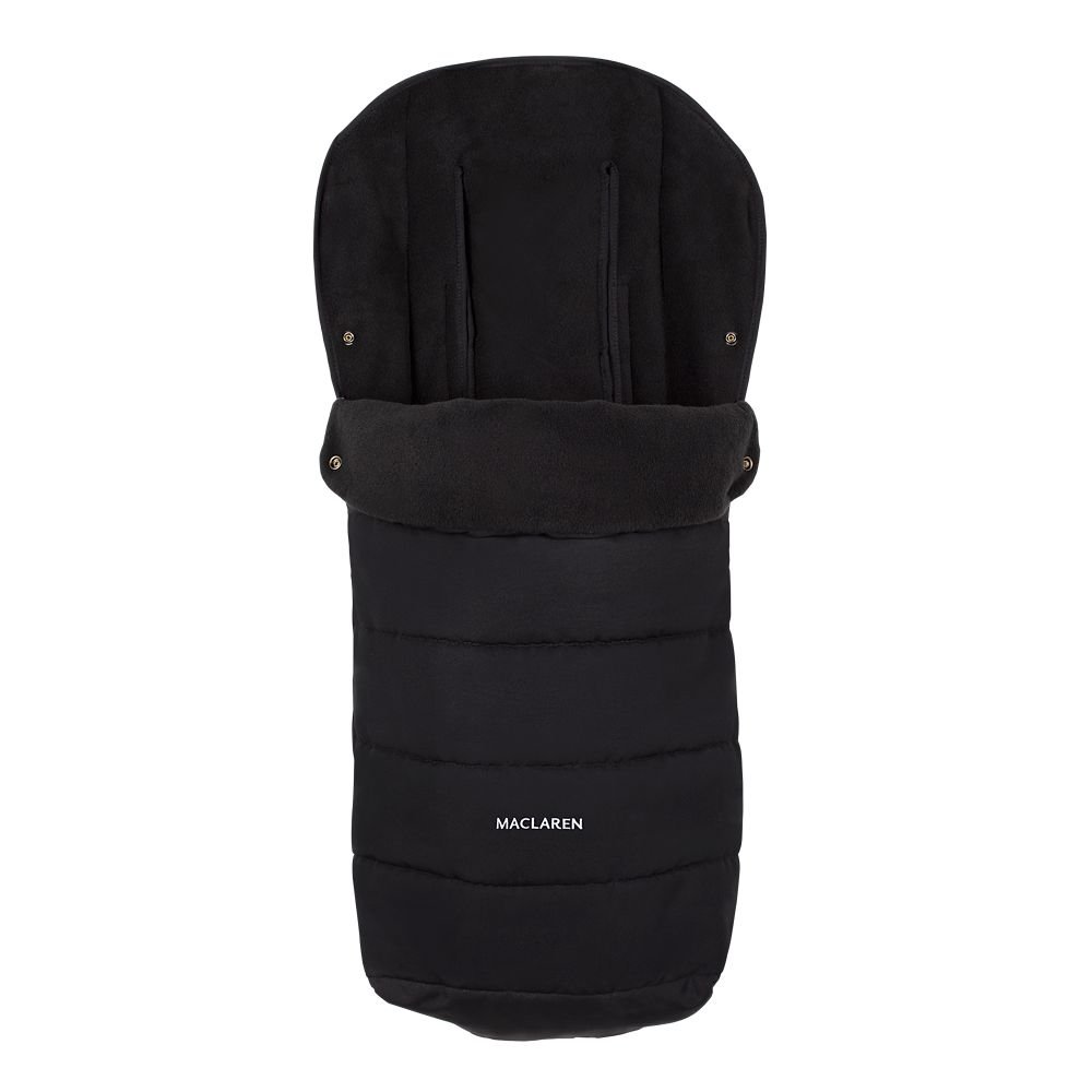 Maclaren Universal Cold Weather Footmuff - Pushchair Accessories - Lined with soft fleece to add extra padding to the seat - Fits all Maclarens and other brands of prams