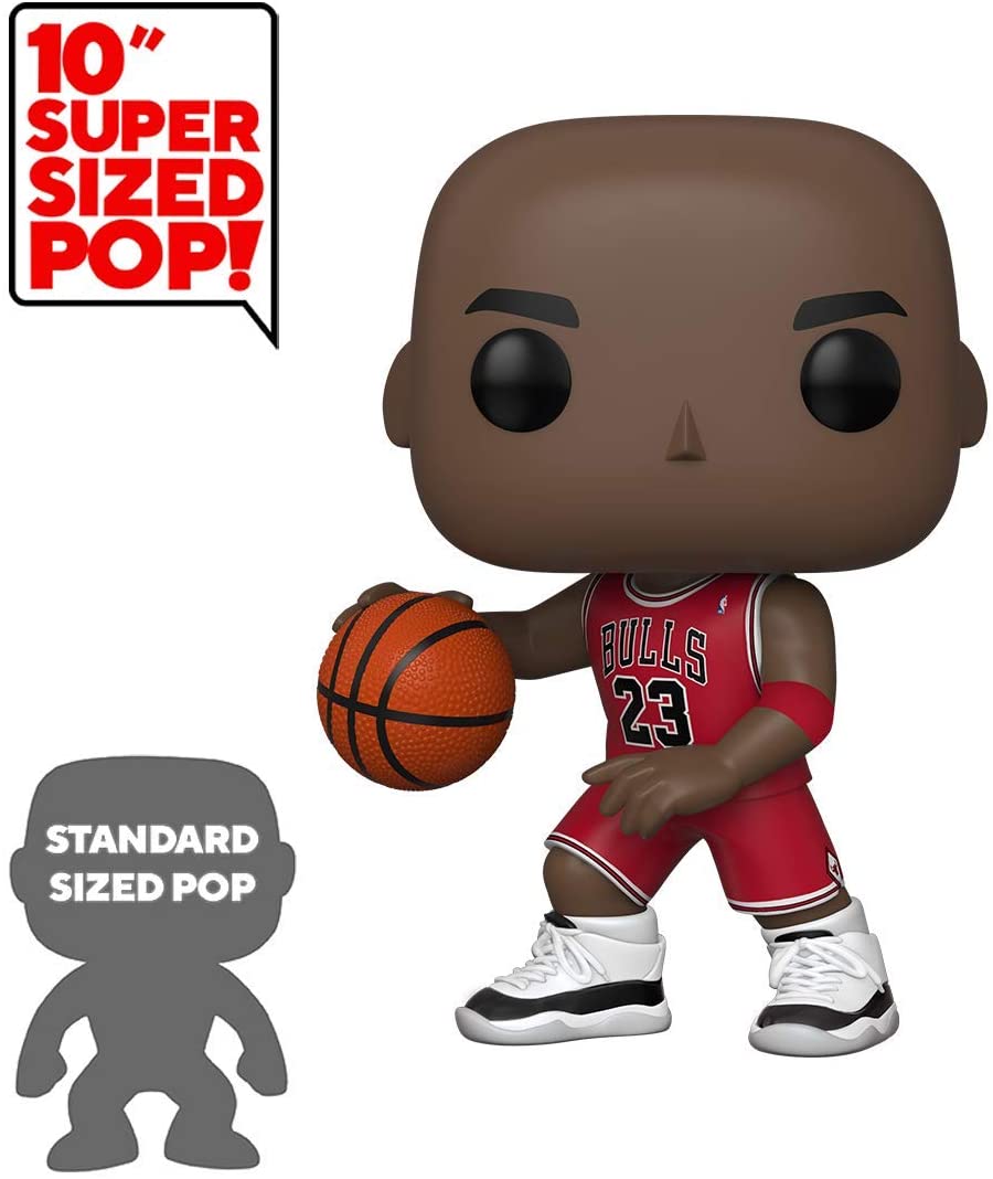 Pop! Nba: Bulls - 10 Inch Michael Jordan (Red Jersey)