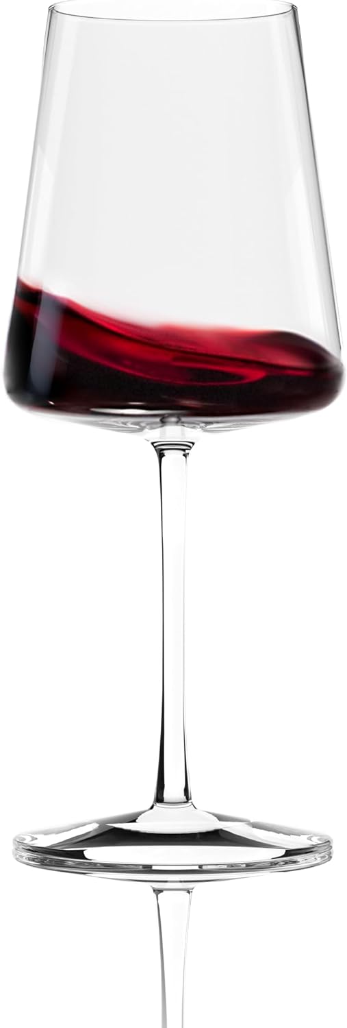 Stölzle Lausitz Bordeaux Glasses Power/Red Wine Glass Bordeaux Set of 6/High Quality Red Wine Glasses Large Wine Glasses Red Wine/Large Wine Glass/Wine Goblets Glass