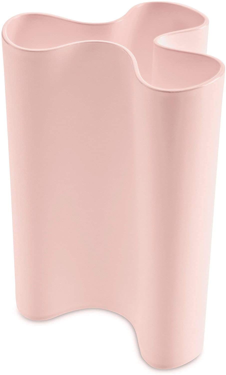 Koziol Clara L Vase 11.5 x 12.5 x 16.6 cm Plastic Powder Pink