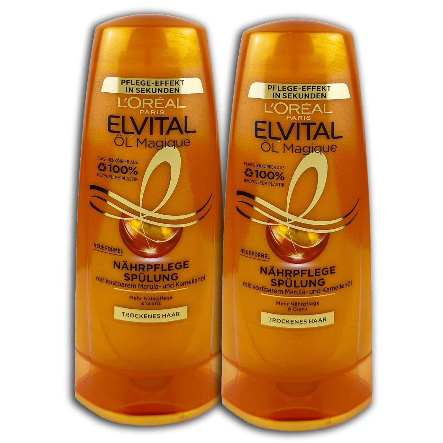 L\'ORÉAL Paris Elvital Oil Magique Nourishing Conditioner Dry Hair 2 x 250 ml Pack of 2