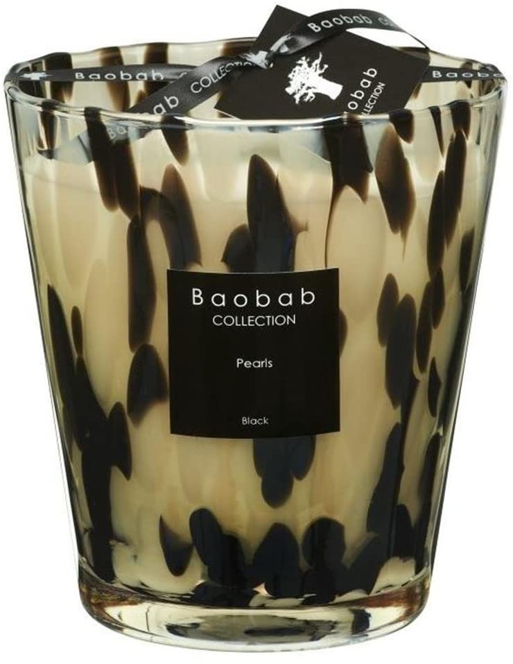 Baobab Max16Pb Pearls Black Candle Candle Wax – 16 X 10 X 16 Cm