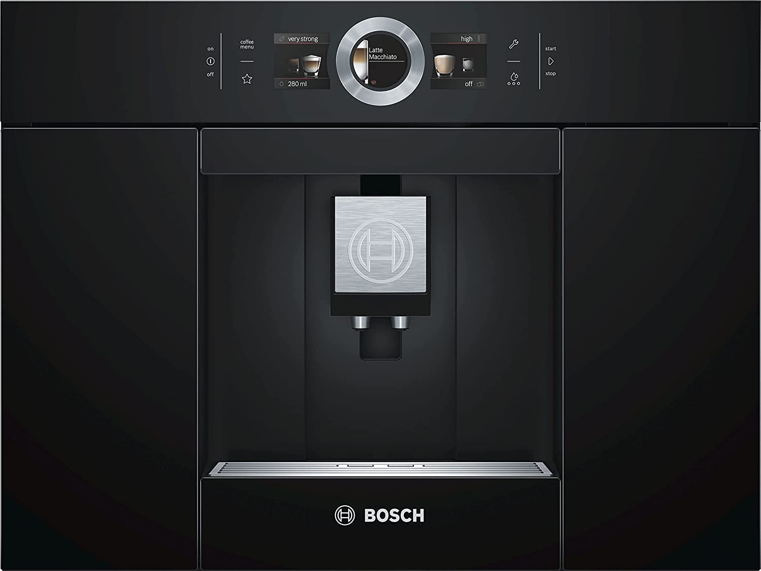 Bosch Hausgerate Bosch CTL636EB6 Built-In Coffee Machine / 2.4 / 59.4 cm / One-Touch Preparation / Stainless Steel