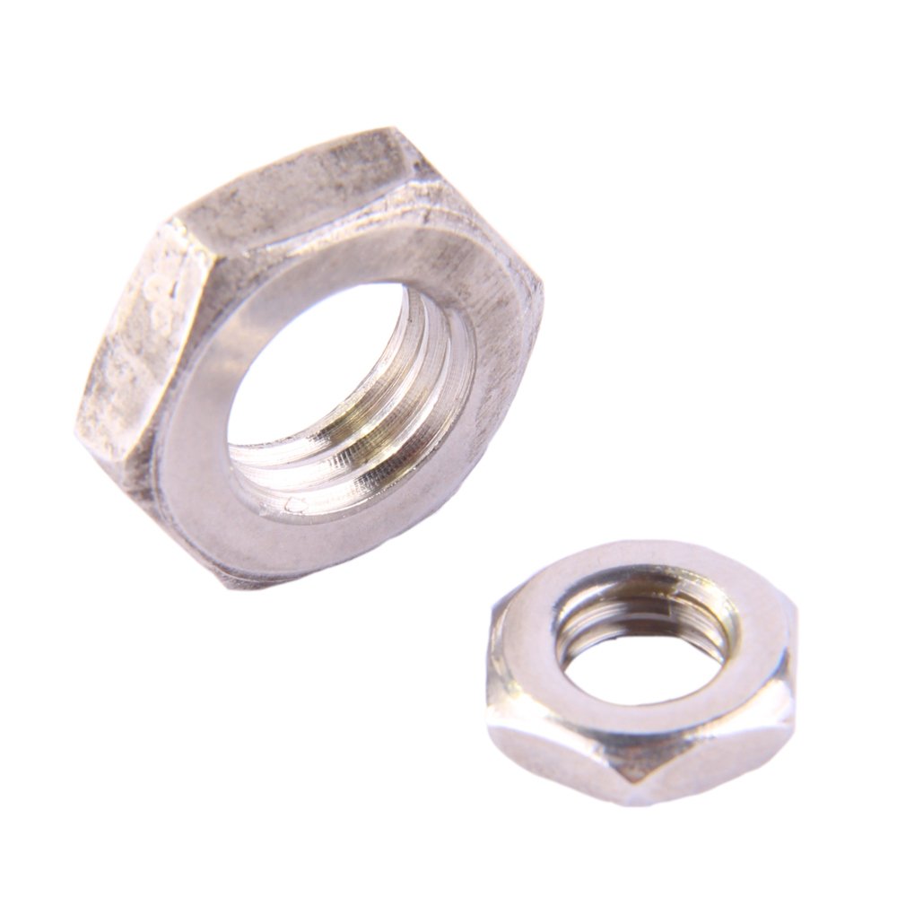 Hexagonal nut M24 low shape DIN 439 stainless steel A2 (1 piece) - nut flat nut