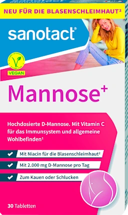 Mannose Plus tablets, 30 pcs