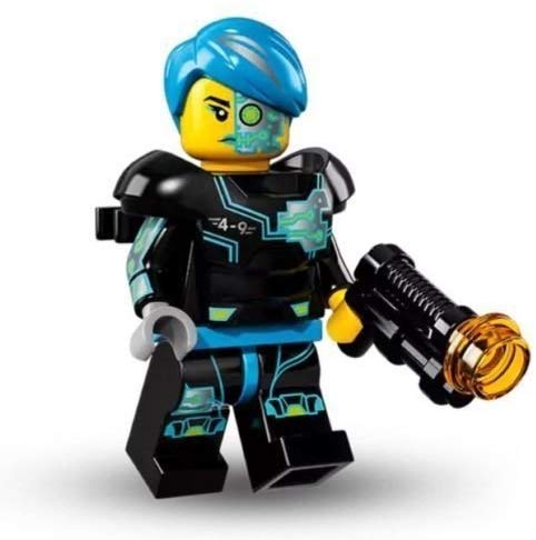 Lego Mini Figure – Series 16 – Female Cyborg Mini Figure Bags) 71013