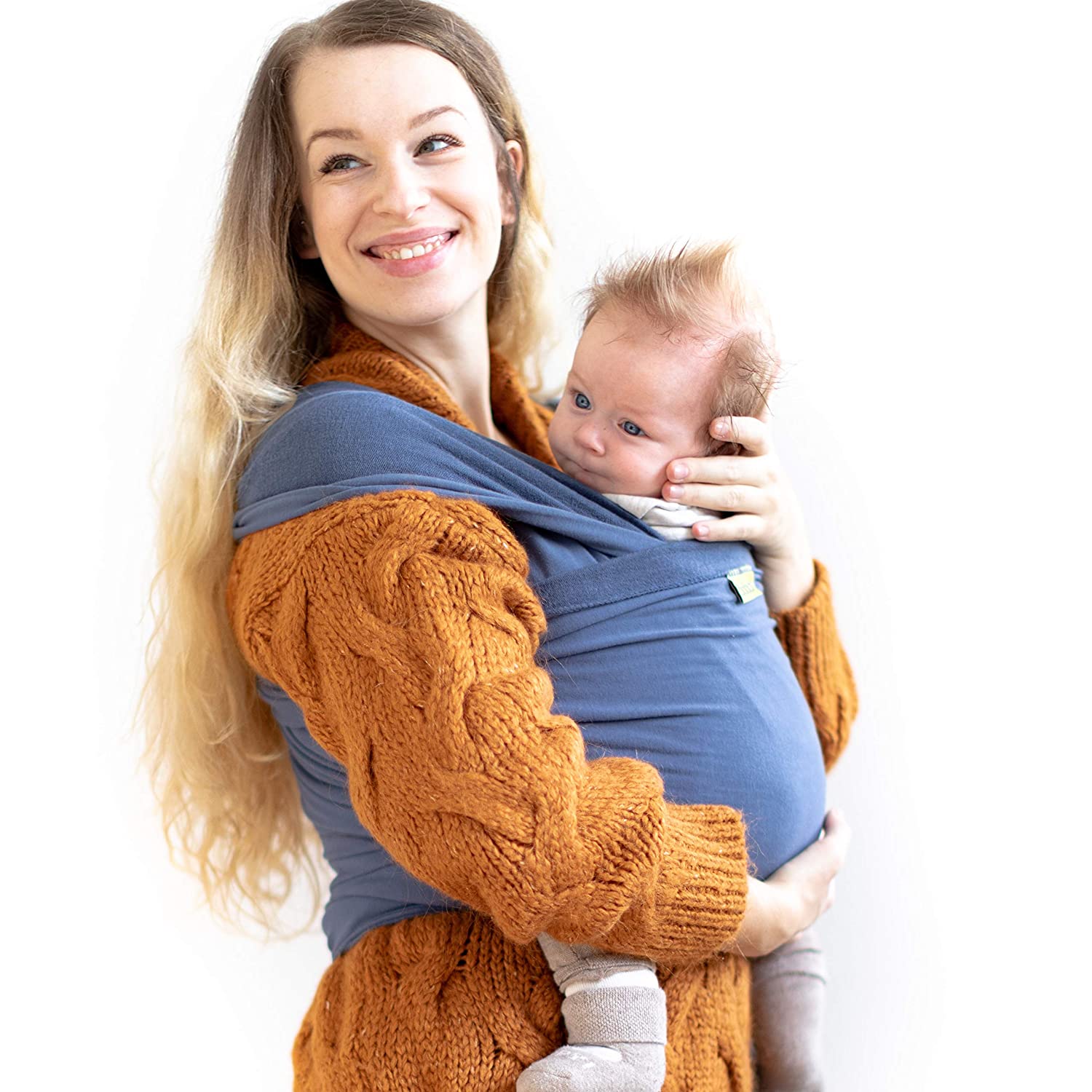 Boba Baby wrap, very easy to tie, ideal for newborns and toddlers up to 16 kg.