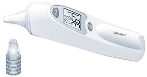 Beurer Ear Thermometer Ft 58 Thermometer – Silver/White