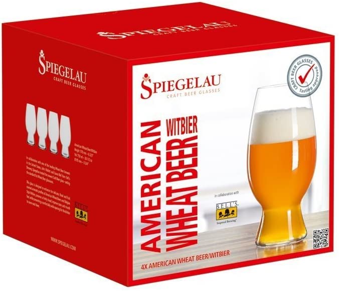 Spiegelau & Nachtmann Craft Beer American Wheat Beer Set of 4
