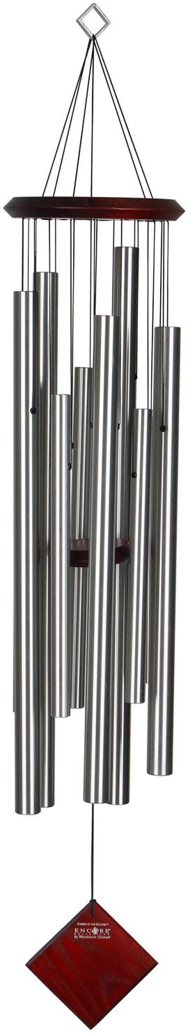 Woodstock Chimes Dcs40 Chimes Of The Eclipse, Silver, 40 X 18 X 18 "