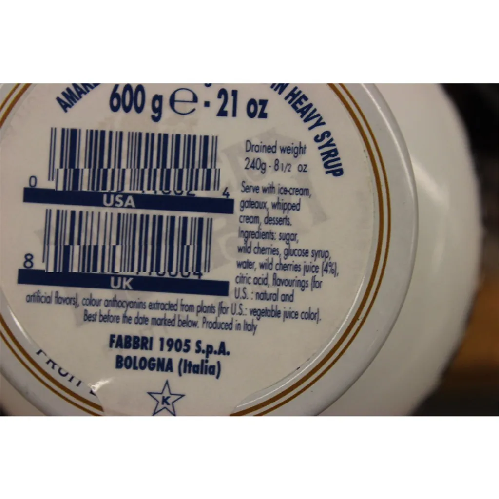 Fabbri Amarena Cherries 600g tub (Amarena Cherries)