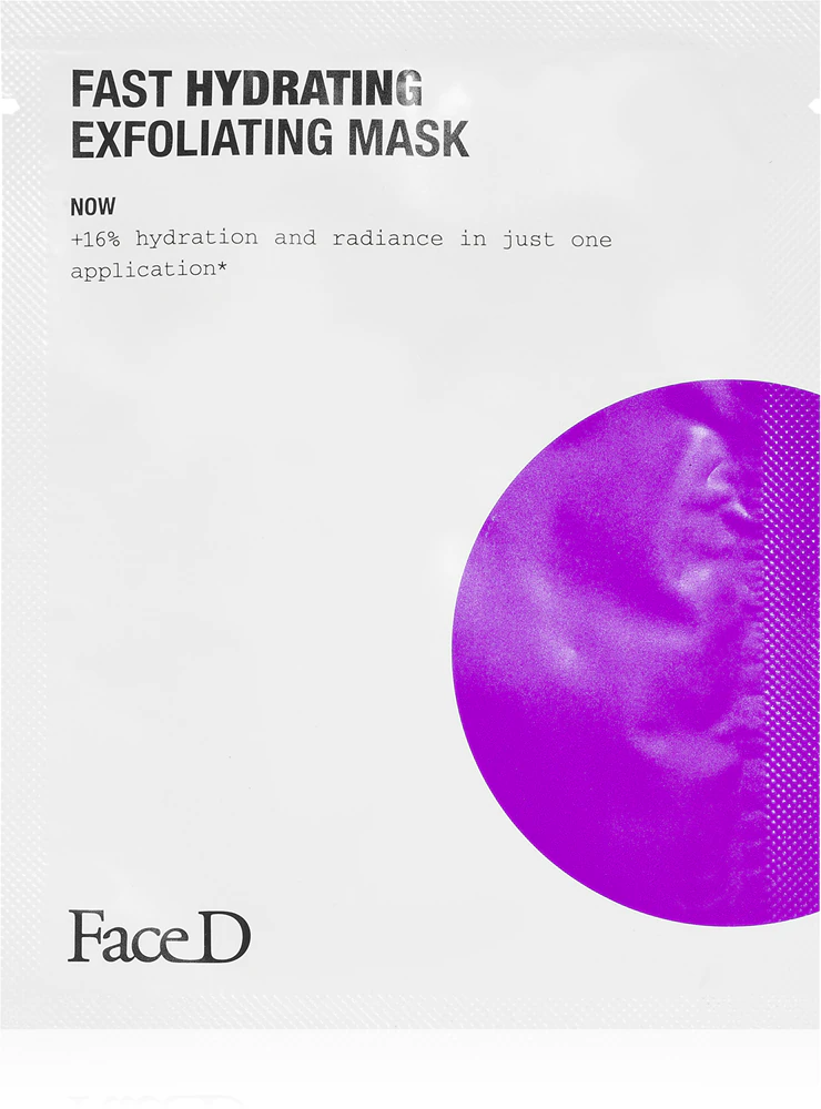 Face D Fast Hydrating Exfoliating Sheet Mask