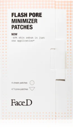 Face D Flash Pore Minimizer Peeling Pad Moisturizes the skin and refines the pores