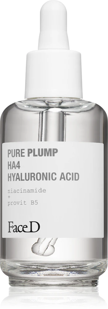 Face D Pure Plump facial serum with hyaluronic acid