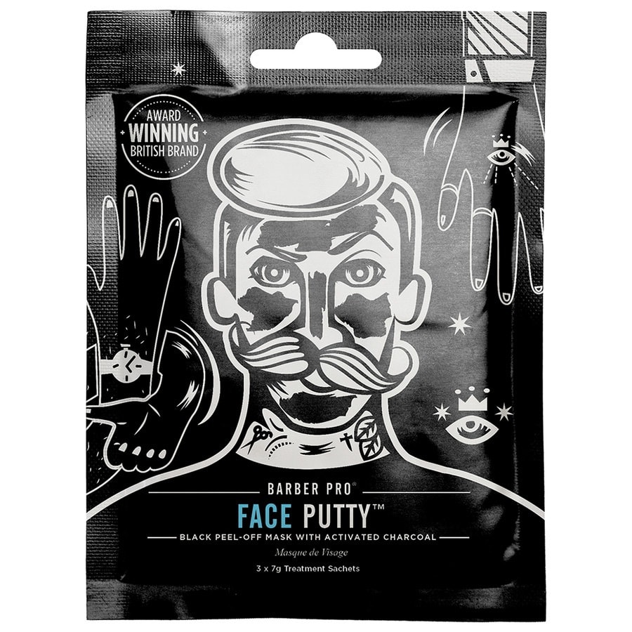 Unbekannt Face Putty™ Black Peel-Off Mask (3 × 7 g)