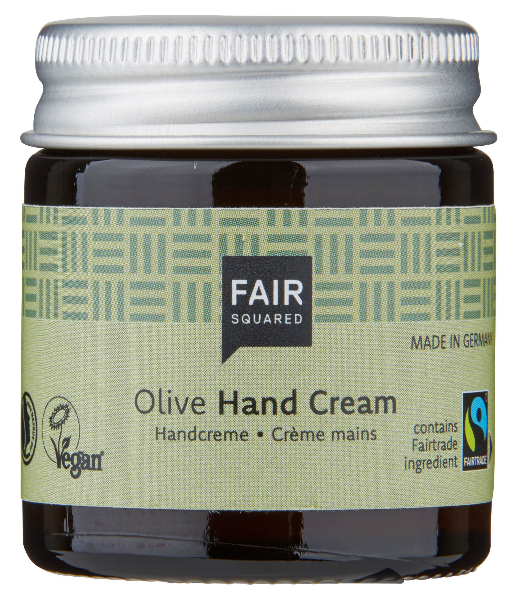 FAIR SQUARED Handcreme Olive