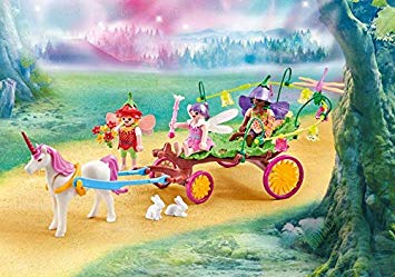 Playmobil Fairy With Unicorn Carriage