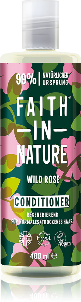 Faith In Nature Wild Rose Regenerating Conditioner For normal to dry hair