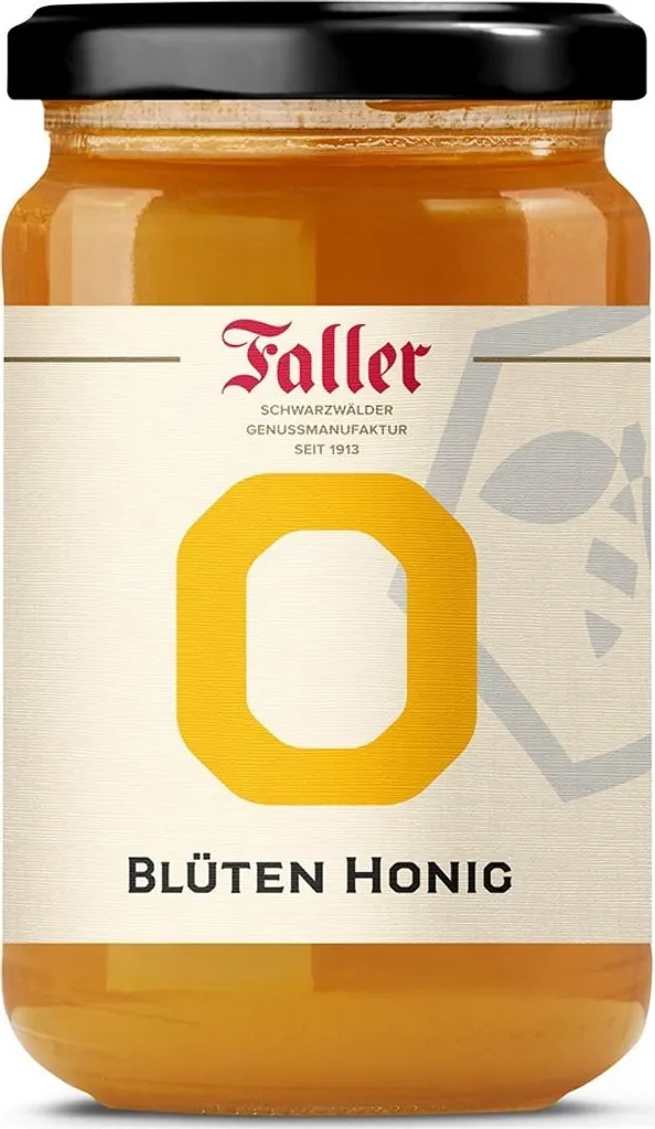 Faller Honig von der Schwarzwälder Genussmanufaktur , Blütenhonig 380 Gramm
