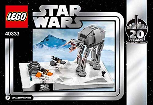 bekannt Famous Starwars 40333 20 Year Special Set Mini Battle Of Hoth
