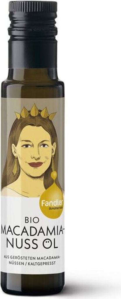 Fandler Macadamianussöl kaltgepresst -- 100ml x 6  - 6er Pack VPE