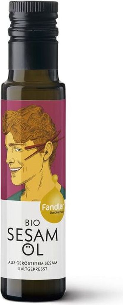 Fandler Sesamöl kaltgepresst -- 100ml x 6  - 6er Pack VPE