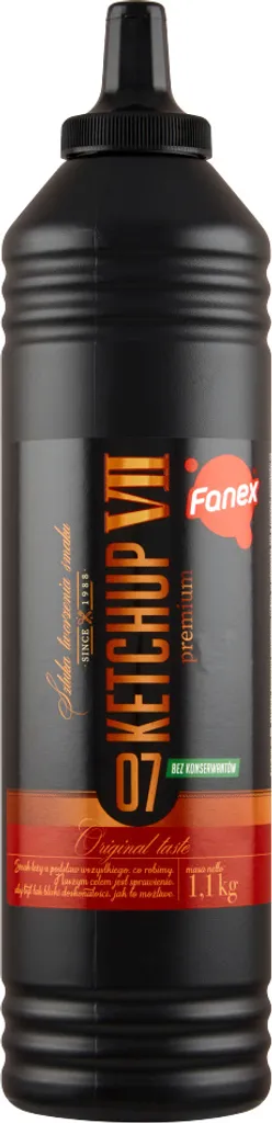 Fanex Vii Ketchup Premium ohne Konservierungsstoffe 1,1 Kg