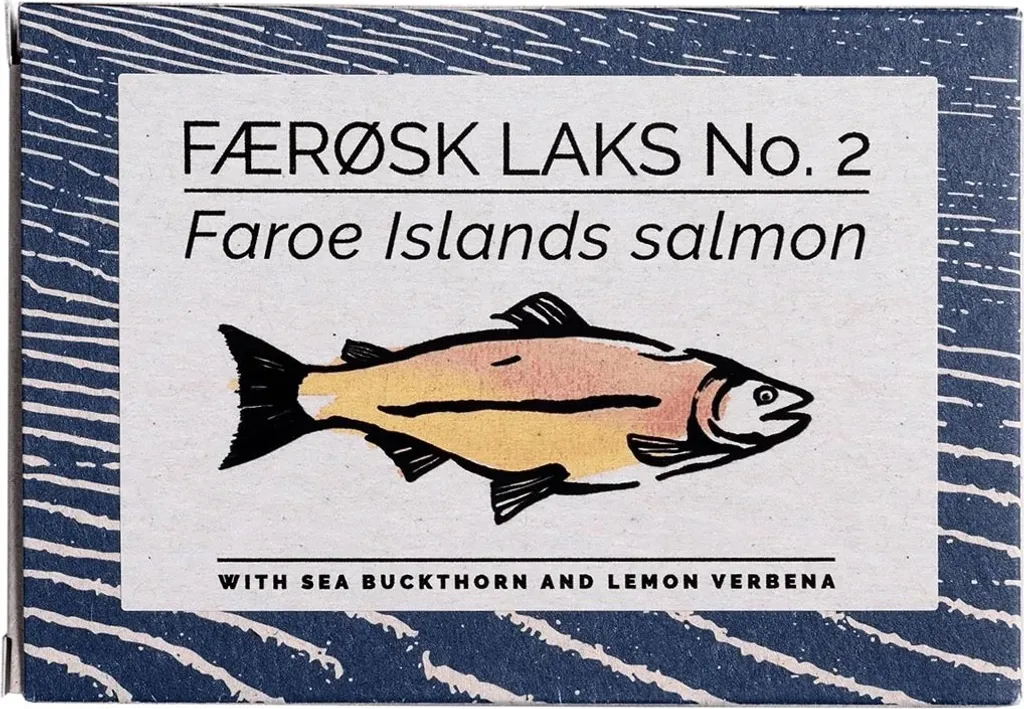 Fangst Faerosk Laks No. 2 | Faroe Islands Salmon with Sea Buckthorn and Lemon Verbena | 1 x 110 g