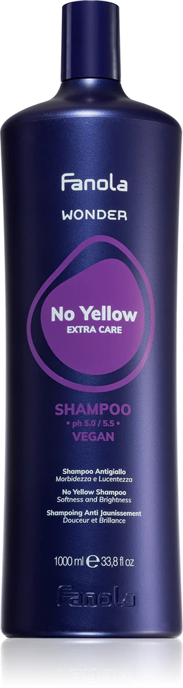 Fanola Wonder No Yellow Extra Care Shampoo Shampoo to neutralize yellow tones
