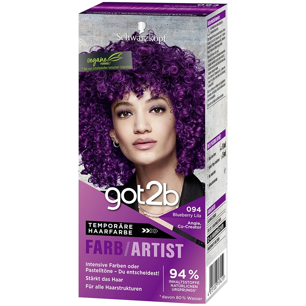 Got2B color artist,Nr. 094 - Blueberry Lila, No. 094 - Blueberry Purple