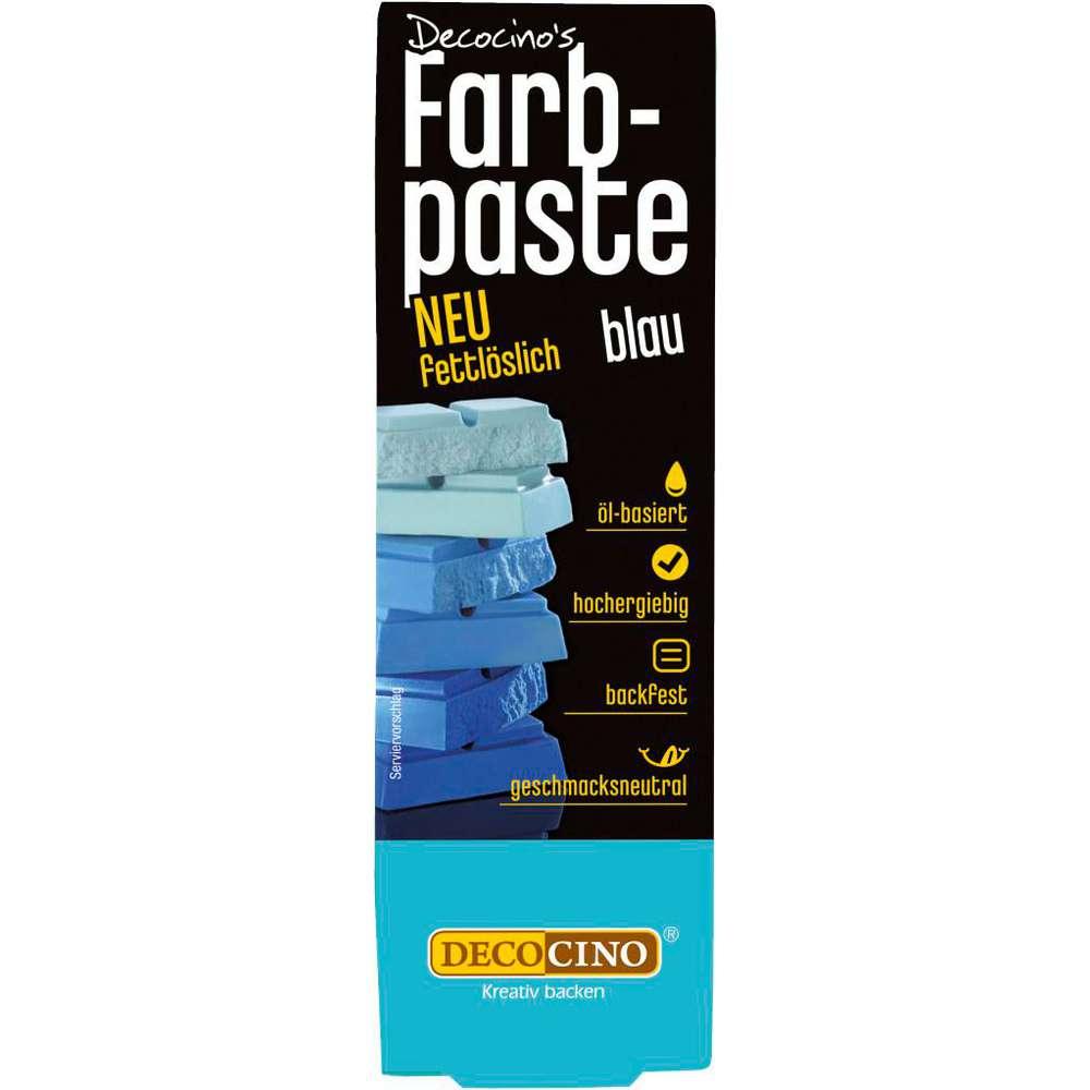 Color paste blue, fat-soluble