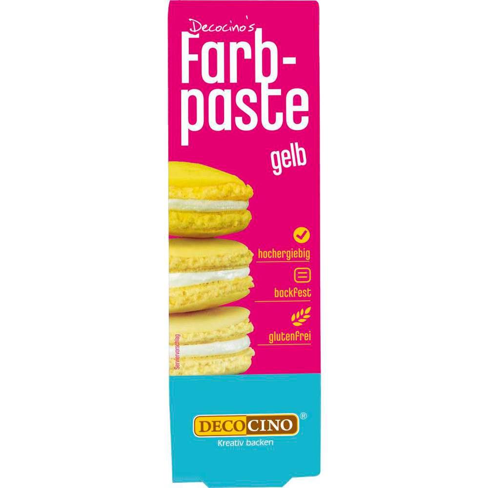 Color paste, yellow