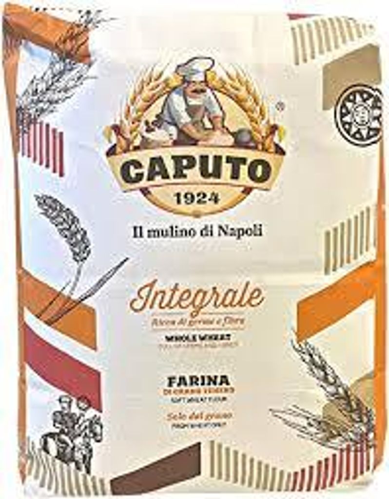 Farina Integrale 5kg pizza flour - Caputo