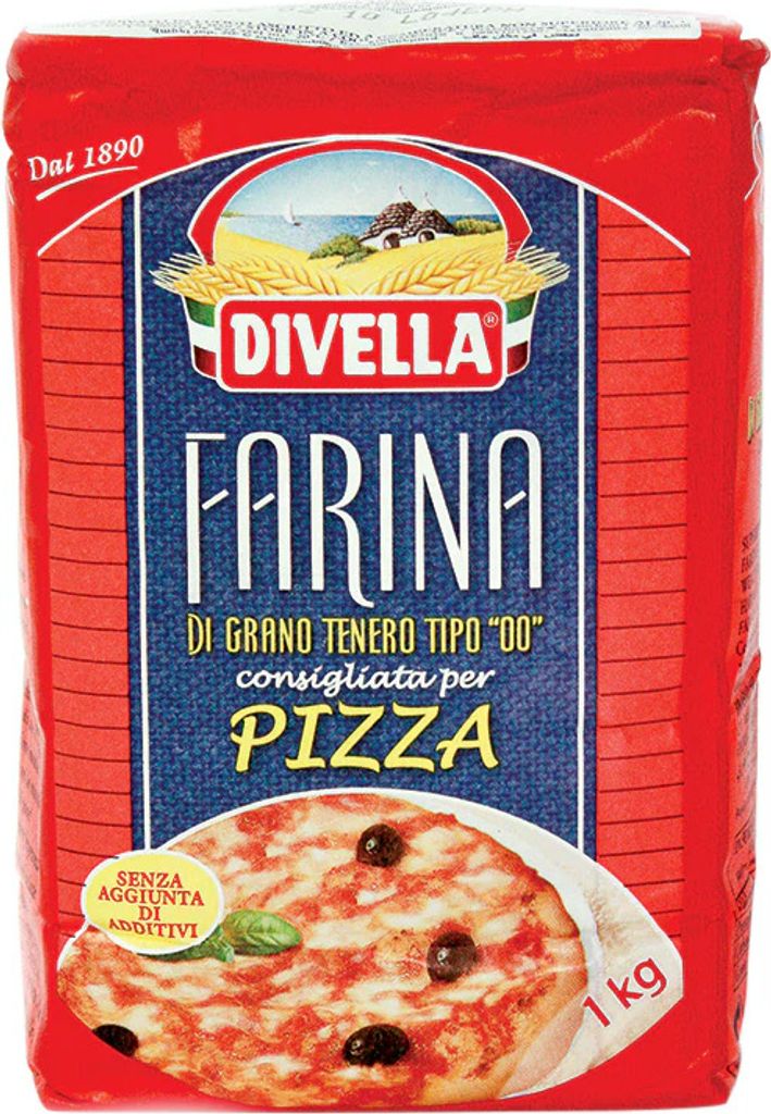 Farina pizza flour 1kg - Divella