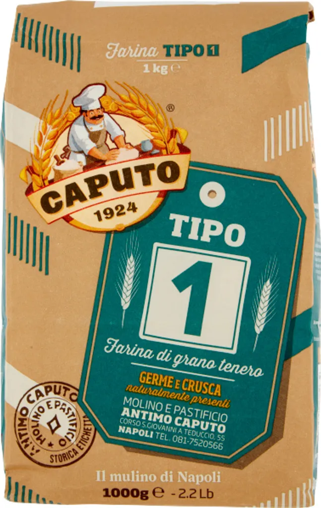Farina Tipo 1 1kg pizza flour - Caputo