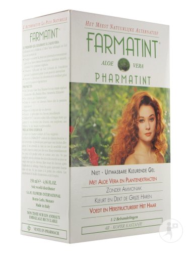 Farmatint Hair Color 4R Copper Brown 150ml