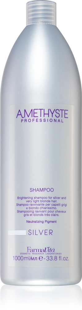 FarmaVita Amethyste Silver Shampoo for blonde and gray hair