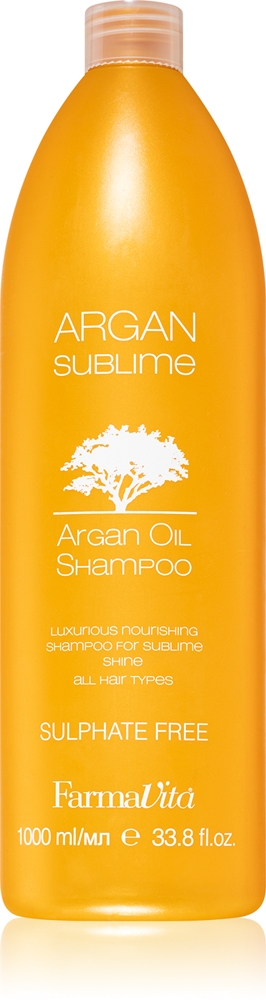 FarmaVita Argan Sublime sulfate-free shampoo with argan oil