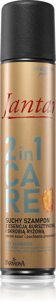 Farmona Jantar Amber Essence dry shampoo to protect color