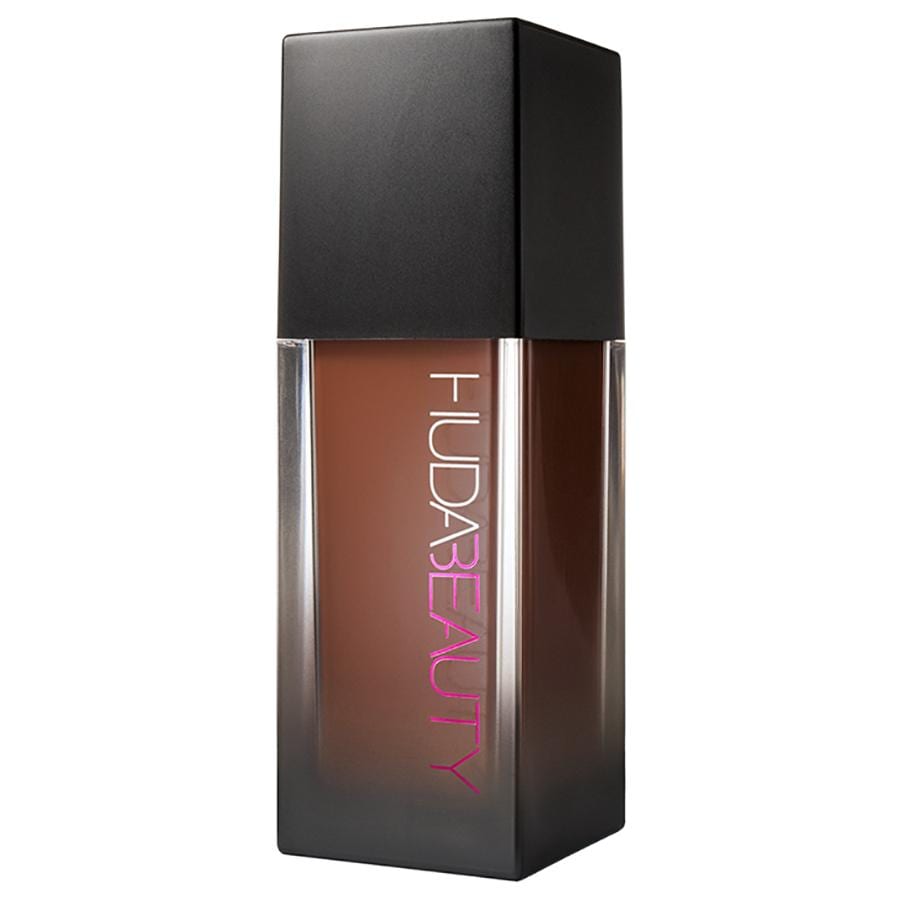 HUDA BEAUTY #FauxFilter Luminous Matte Full Coverage Liquid Foundation,No. 530 - Coffee Bean - Red, No. 530 - Coffee Bean - Red