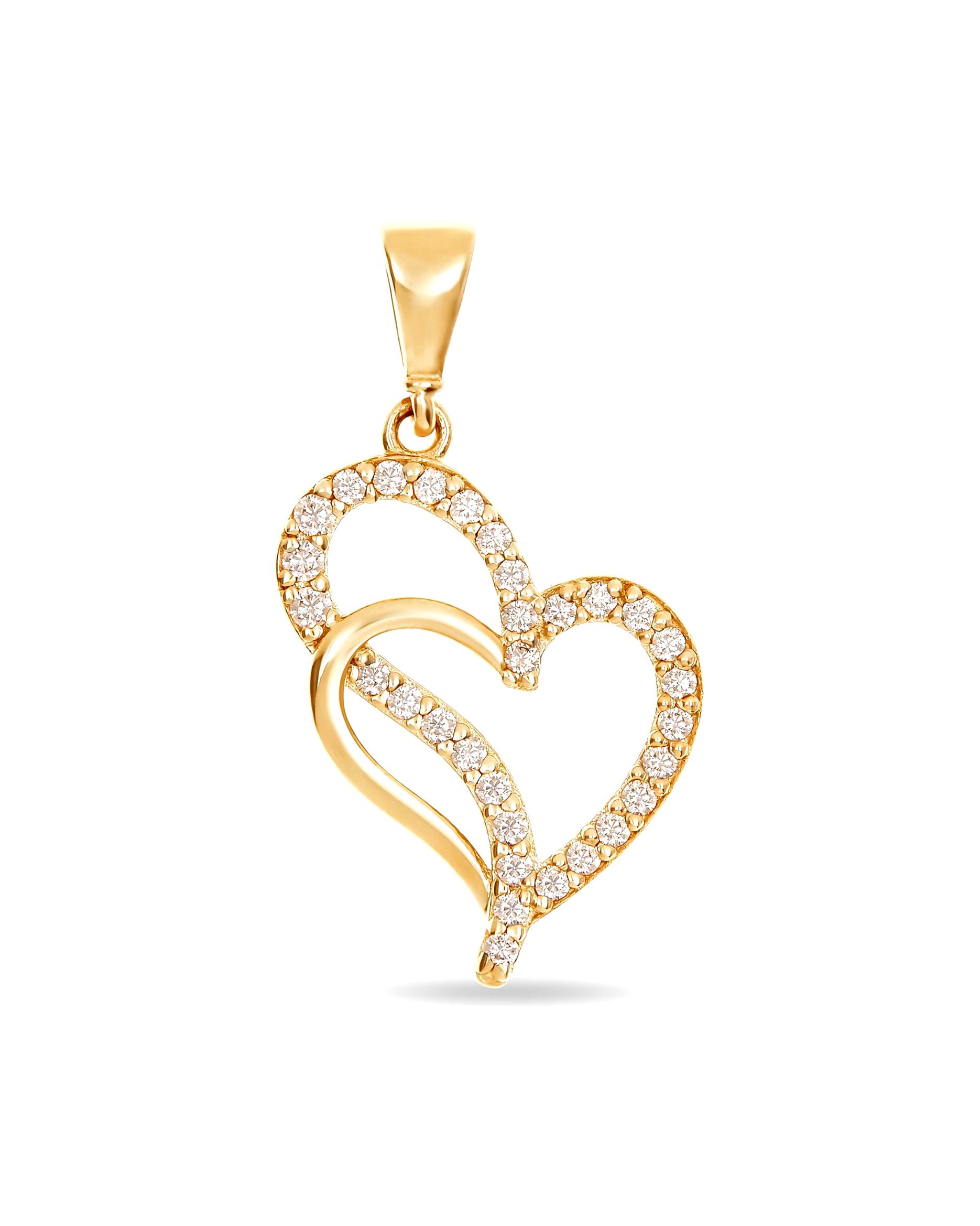 FAVS pendant pendant 375 yellow gold