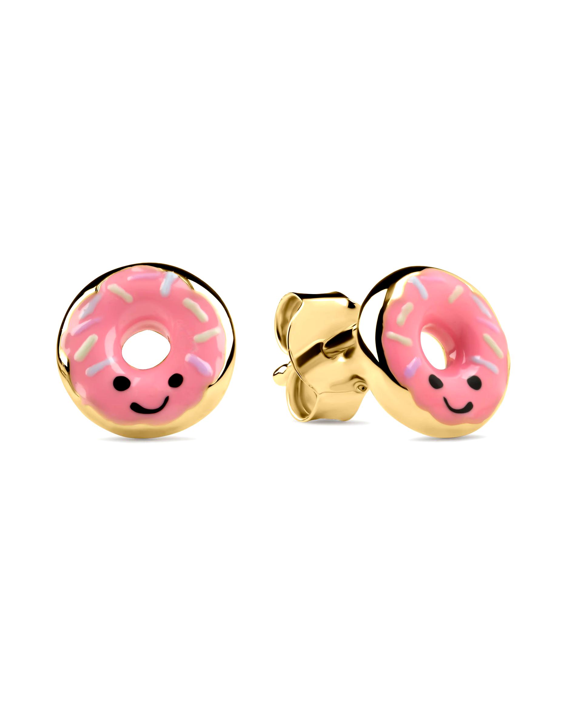 FAVS Little Friends Earring Studs 925 silver, enamel