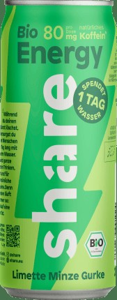 Limette mint cucumber, bio energy, 250 ml